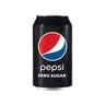 Pepsi Zero Sugar Carbonated Soft Drinks Can 150 ml