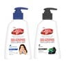 Lifebuoy Activ Silver+ Formula Handwash Mild Care 200 ml + Charcoal 180 ml