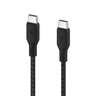 Belkin Boost Charge Usb-c To Usb-c Braided Cable 3 Meter - Black