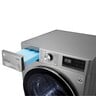 LG Front Load Condenser Dryer RC90V9EV2W 9KG,DUAL Inverter Dryer, Sensor Dry, Allergy Care, Drum Care, Silver Color, ThinQ (Wi-Fi)