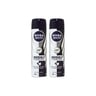 Nivea Men Deodorant Invisible Black & White Spray 82241 2 X 150ml