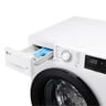 LG Washing Machine Front Load, 9KG, 1400 RPM, White, F4R3VYL6W