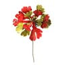 Party Fusion Xmas Decoration Flower 20cm 90653-11 Assorted