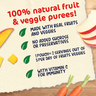 Nestle Cerelac Fruits & Vegetables Puree Pouch Apple, Carrot & Mango From 6 Months 4 x 90 g