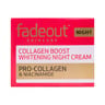FadeOut Collagen Boost Whitening Night Cream, 50 ml