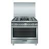 Glemgas Specialista Top Gas Cooking Range with 5 Burners, Stainless Steel, 90 x 60 cm, ST9612RI