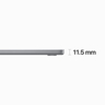 Apple MacBook Air M2 Chip, 15-inches, 8 GB RAM, 256 GB Storage, Space Gray, MQKP3ZS/A