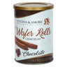 Cucina & Amore Cream Filled Chocolate Wafer Rolls 400 g