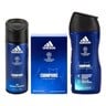 Adidas Champion League EDT 100 ml + Deo Spray 150 ml + Shower Gel 250 ml