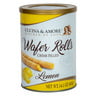 Cucina & Amore Cream Filled Lemon Wafer Rolls 400 g