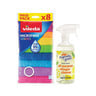Vileda Microfiber Colors Cloth 8 pcs + All Purpose Vinegar Cleaner 470 ml