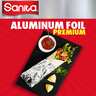 Sanita Premium Aluminum Foil 25sq.ft. Size 7.62m x 30cm 1 pc