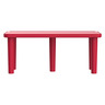 Cosmoplast Kindergarten Rectangle Table MFOBTB001 Red