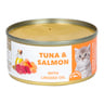 Amity Tuna & Salmon with Linseed Oil Kitten Food 80 g