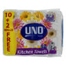 Uno Kitchen Towels 2ply 45 Sheets 12 Rolls