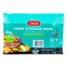 LuLu Food Storage Bags X-Large Size, 52cm x 33cm No.16, 50 pcs
