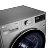 LG Front Load Condenser Dryer RC90V9EV2W 9KG,DUAL Inverter Dryer, Sensor Dry, Allergy Care, Drum Care, Silver Color, ThinQ (Wi-Fi)