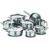 Korkmaz Alfa Grande Cookware Set, 14 pcs, Silver, A1089