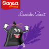 Sanita Tie Garbage Bag Oxo-Biodegradable Lavender X-Large 55 Gallons Size 100 x 84 cm 15 pcs