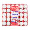 Naif Medium White Eggs 30 pcs