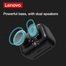 Lenovo TS13-BK(thinkplus) Multifunctional Bluetooth speaker clock alarm hands free call mini compact universal for mobile phones