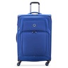 Delsey Optimax 4 Wheel Soft Trolley, 55 cm, Blue