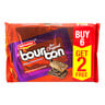 Britannia Bourbon Chocolate Flavoured Cream Biscuits 8 x 100 g