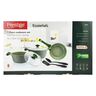 Prestige Granite Cookware Set 7pcs G655 Green Induction Base