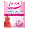 Fem USA Hair Remover Wax Sensitive Skin Strawberry 450 g