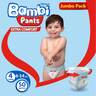 Sanita Bambi Baby Diaper Pants Size 4 Large 8-14 kg 50 pcs