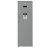 Beko 445L No Frost Larder Upright Refrigerator, Titanium Inox, RSNE445E23DS