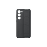 Samsung Silicone Grip Phone Case for Galaxy S23, Black, EF-GS911TBEGWW