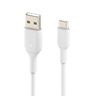 Belkin Boost Charge USB-C to USB-A Cable, White, 1 m, CAB001BT