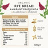 Biona Organic Amaranth & Quinoa Rye Bread 500 g