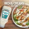 Heinz Original Ranch Salad Dressing Top Down Squeezy Bottle 400ml