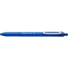 Pentel iZee Retractable 0.7mm Ballpoint Pen with Metal Clip and Broad Nib, Blue, 8sBX470