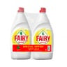 Fairy Max Plus Dishwashing Liquid Lemon 2 x 800 ml