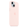 Apple iPhone 15 Silicone Case with MagSafe, Light Pink, MT0U3ZM/A
