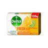 Dettol Fresh Anti-Bacterial Bathing Soap Bar Citrus & Orange Blossom Fragrance 120 g