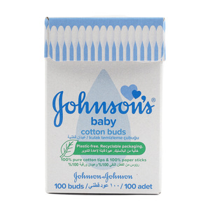 جونسون اند جونسون كرات قطن نقية للأطفال 100 حبة