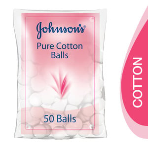Johnson's Baby Pure Cotton Balls 50pcs