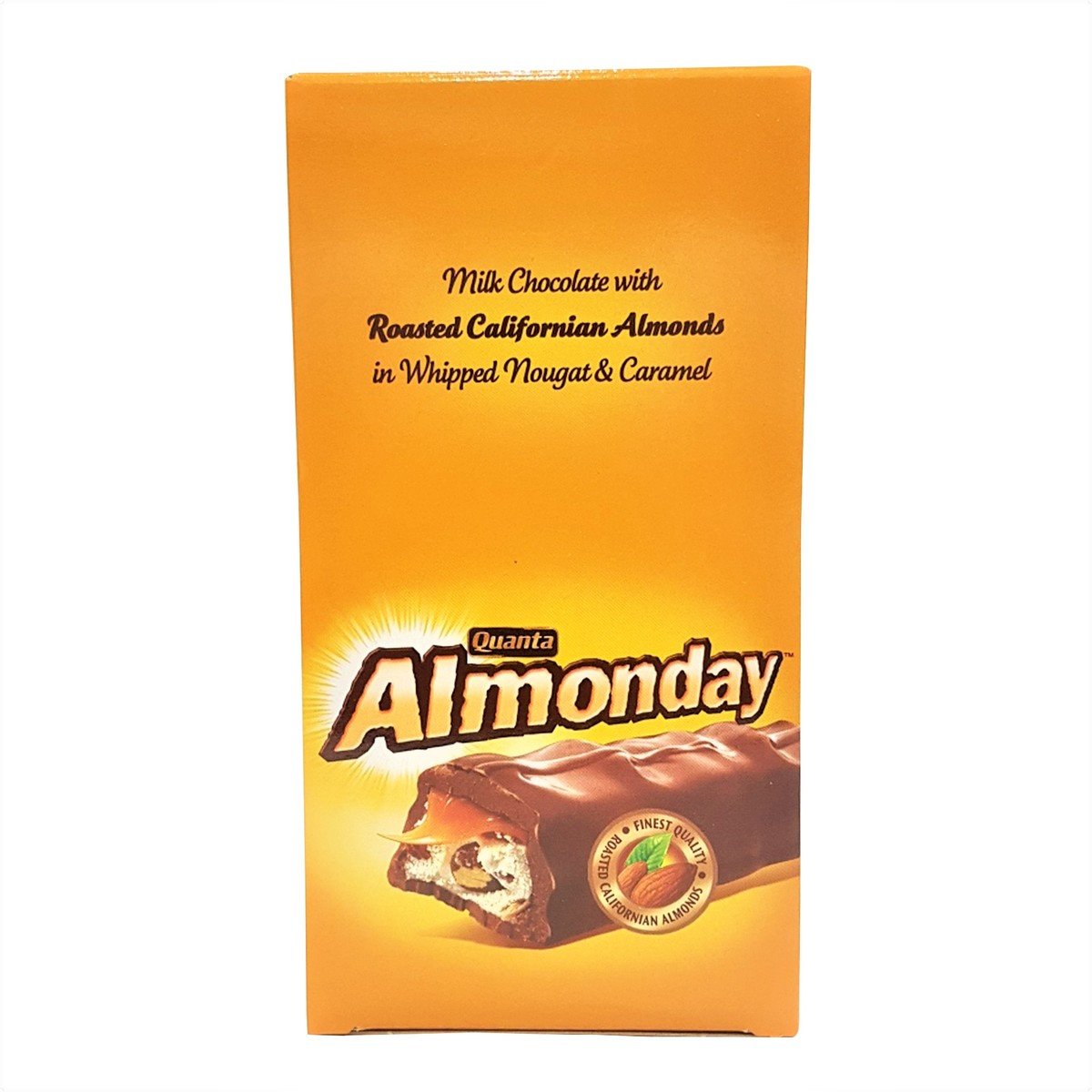اشتري قم بشراء ألمونداي شوكولاتة الحليب مع اللوز المحمص 28 جم × 12 Online at Best Price من الموقع - من لولو هايبر ماركت Boxed Chocolate في السعودية