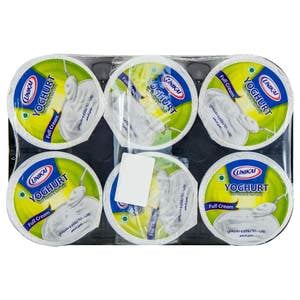 Unikai Yoghurt Full Cream 6 x 100g