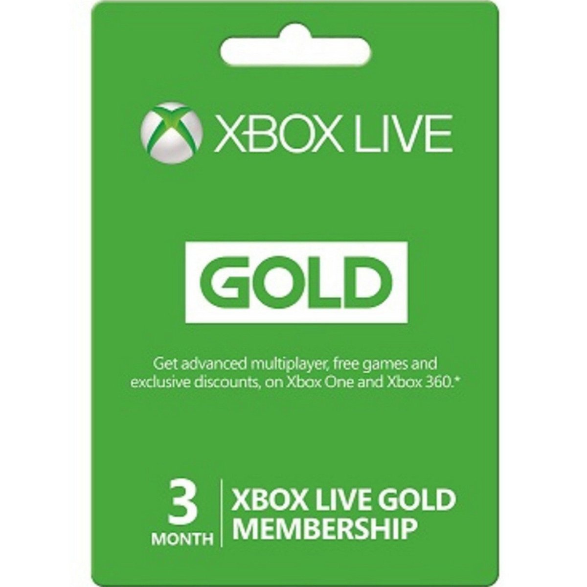 Xbox Live Card Enviro 3 Months