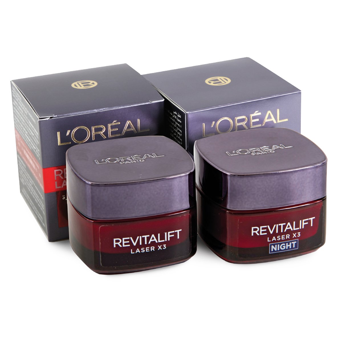 Loreal Revitalift Laser Day Cream 50ml + Night Cream 50ml
