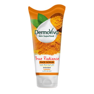 Dermoviva Turmeric True Radiance Antioxidant Face Scrub 150ml