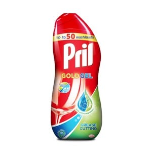 Pril All In 1 Gel Grease Cutting Dishwasher Detergent 1Litre