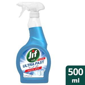 Jif Ultrafast Window Spray 500ml
