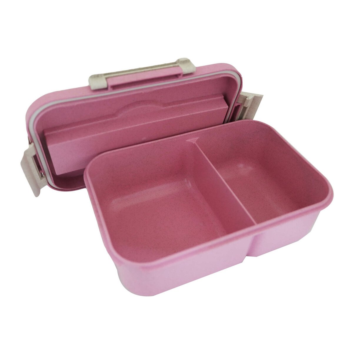 Lulu Lunch Box Wheat 2Compartment With Cutlery 9021