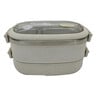Lulu Lunch Box Wheat Stainless Steel 2Tier With Cutlery Ch4138
